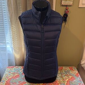 Weatherproof 32 Degrees Women's Dark Blue Quilted Vest